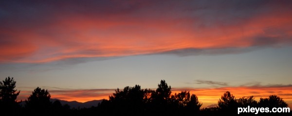 Panoramic Sunset